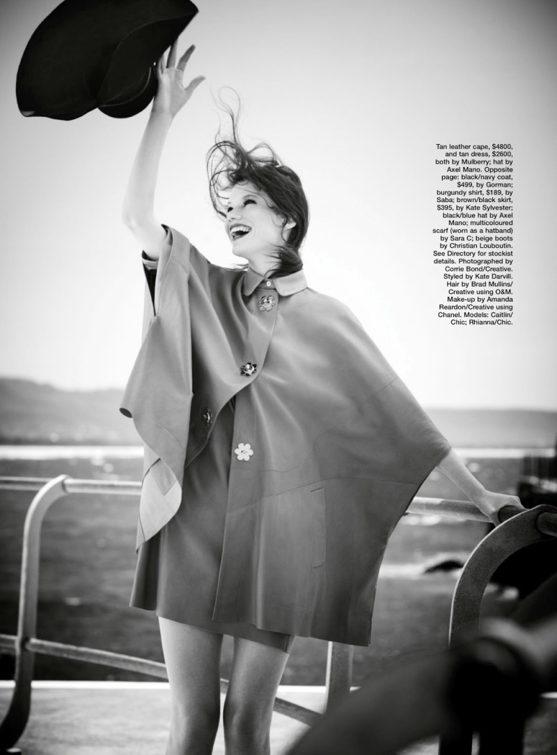 Marie Claire Australia July 2013 : When The Wind Blows