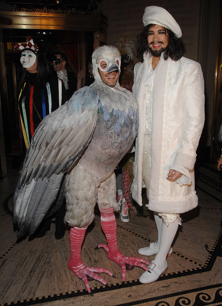 Marc Jacobs, Robert Duffy At Marc Jacobs's Christmas costume party in New York in 2006.