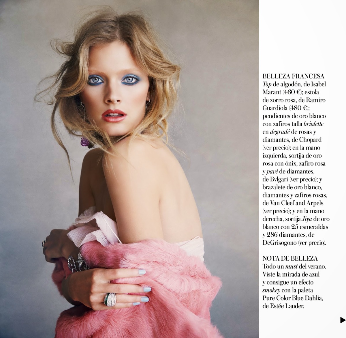 Constance Jablonski for Vogue Spain July 2014 