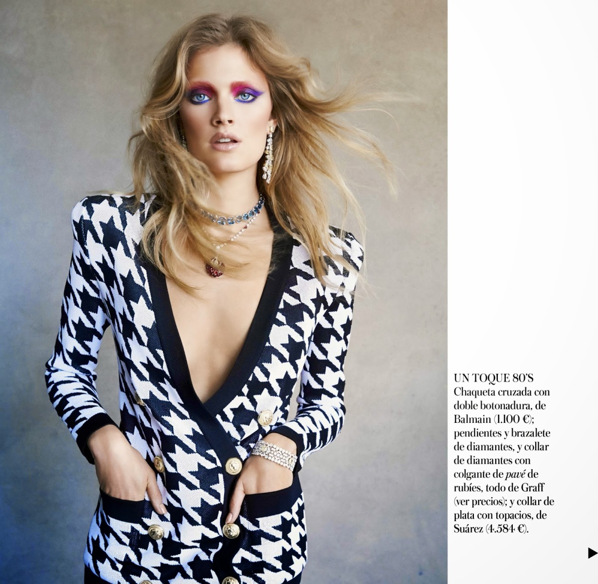 Constance Jablonski for Vogue Spain July 2014 