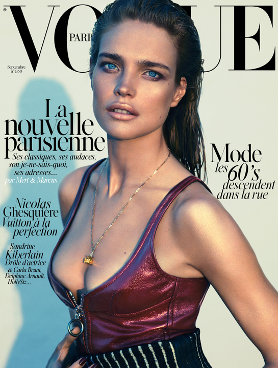 Natalia Vodianova fronts Vogue Paris September 2014