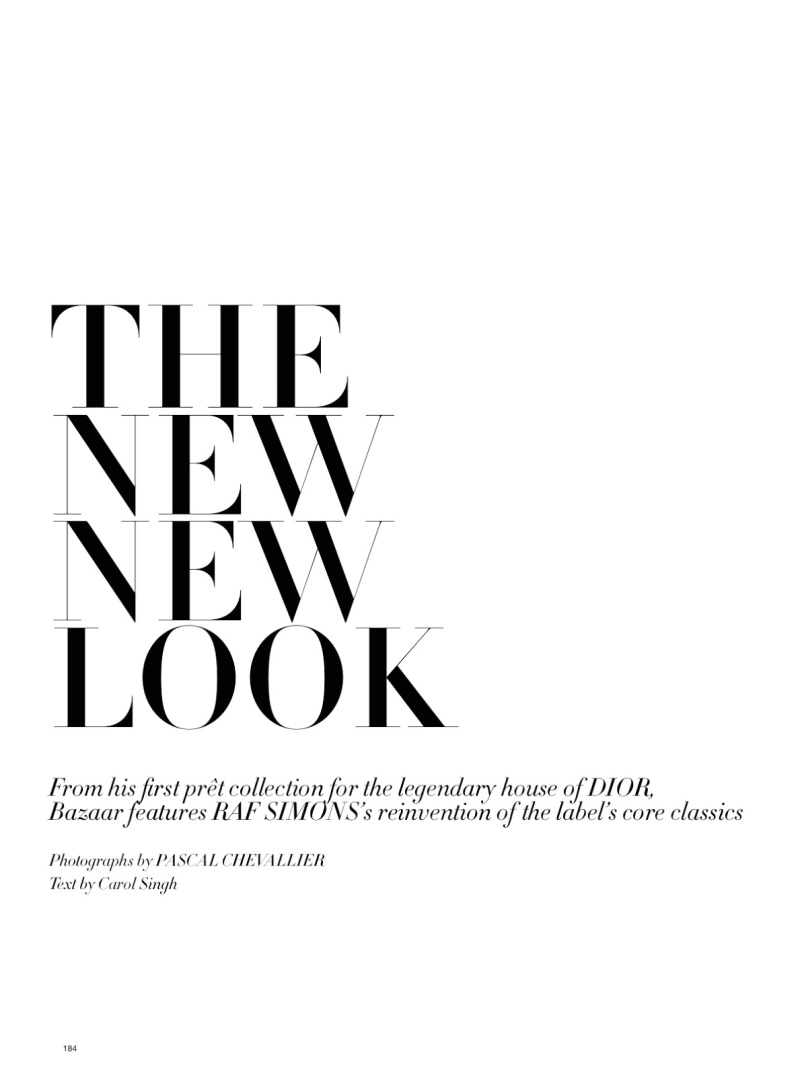 Harper's Bazaar India : The New New Look