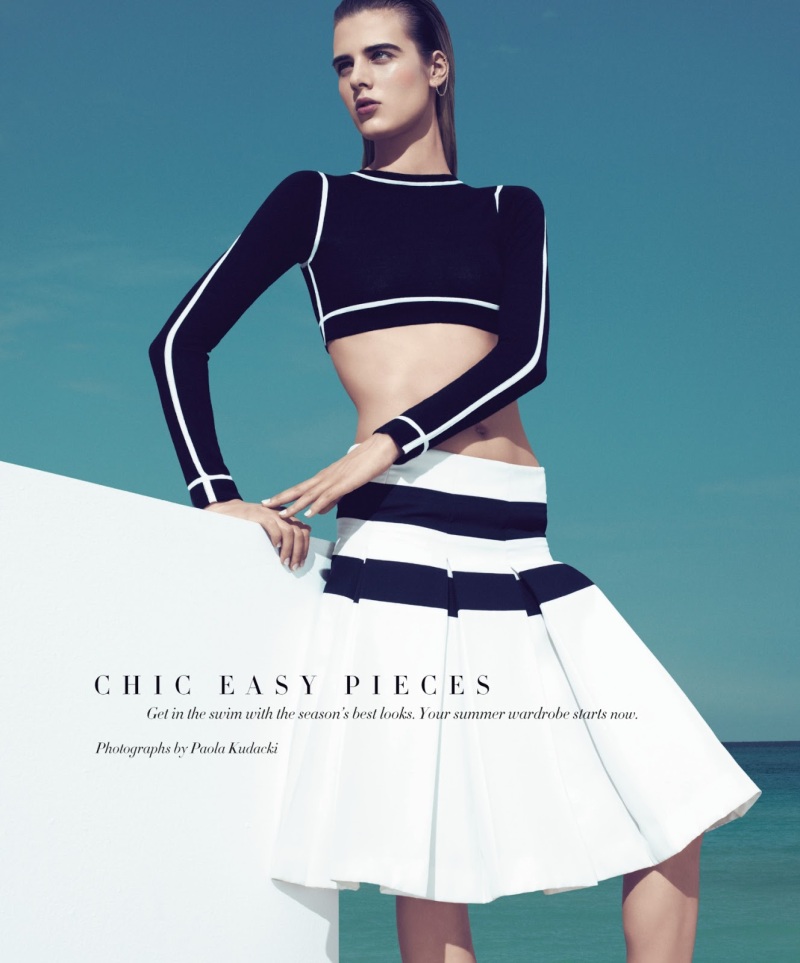  Harper's Bazaar US : Chic Easy Pieces 