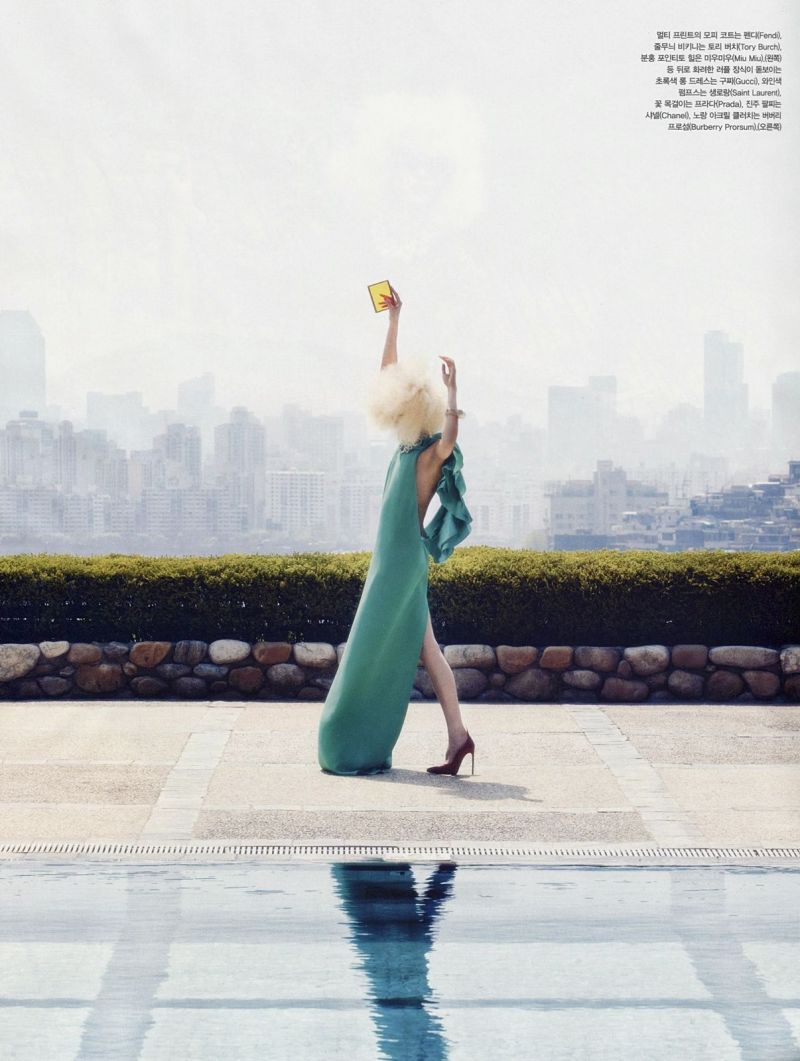 Hye-Jin Han by Yong-Bin Choi for Vogue Korea June 2013 