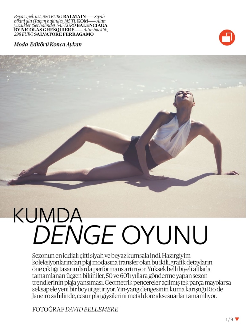 Bruna Tenório By David Bellemere For Vogue Turkey June 2013 