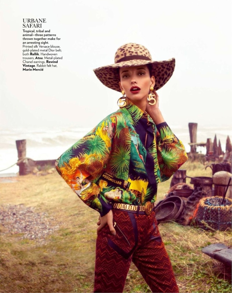 Daniela Alves By Grant Thomas For Vogue India July 2013