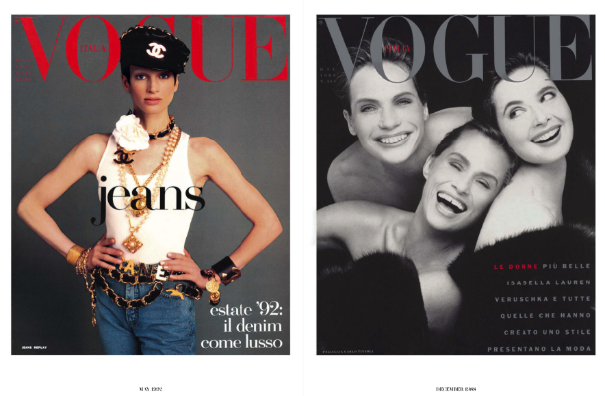 Steven Meisel Greatest Hits - Vol.1 for Vogue Italia