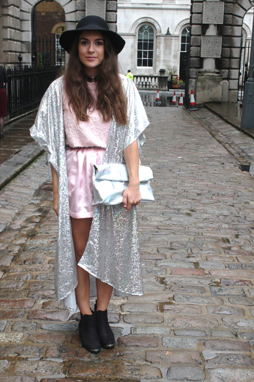 Street style at London Fashion Week Spring/Summer 2014 Photo by Nicoletta Cianci