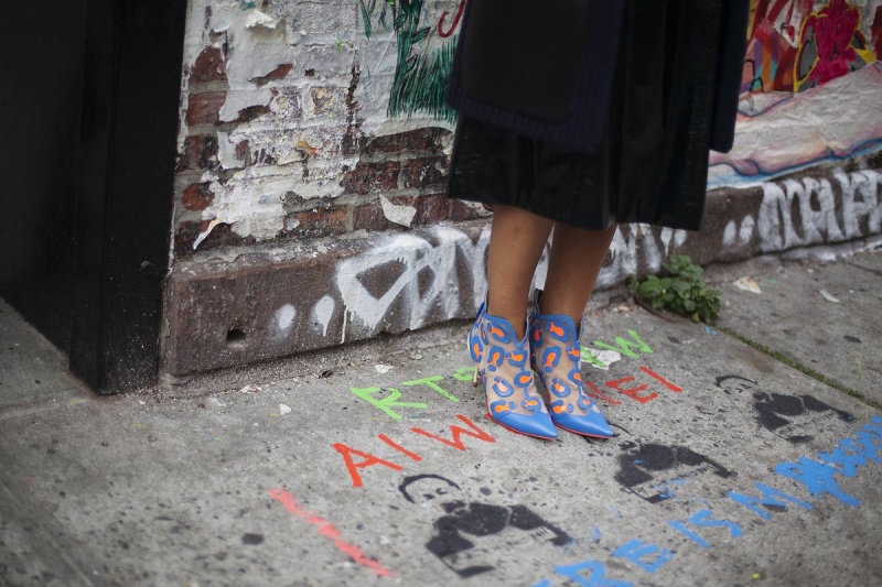 Street Style Shoes at New York Fashion Week spring/summer 2014