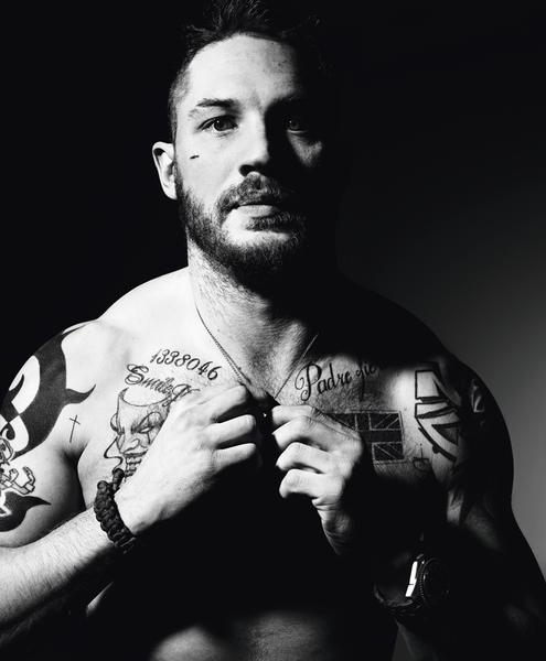 © Collector's Edition MORE by Rankin, to be published by teNeues in October 2013, www.teneues.com. Tom Hardy, Photo © Rankin