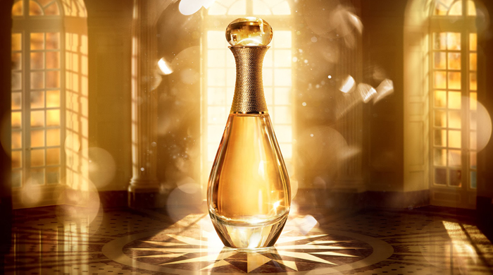 J'adore Dior L'or from Dior's Golden  Christmas collection