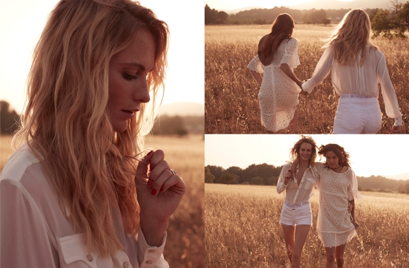 Poppy Delevingne and Alexa Chung for The Edit July 2013 